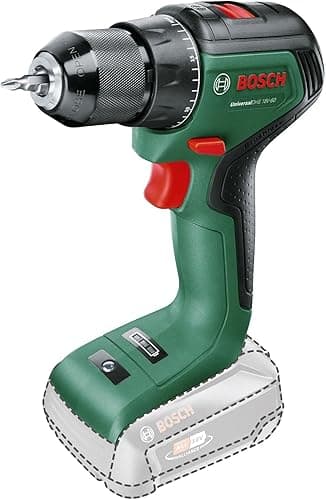 Bosch Home and Garden Universaldrill 18V-60 Wiertarka Akumulatorowa, Zielony/Czarny, 18 V
