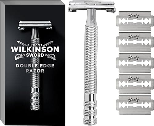Wilkinson Sword Classic Double Edge bezpieczna golarka z 5 ostrzami