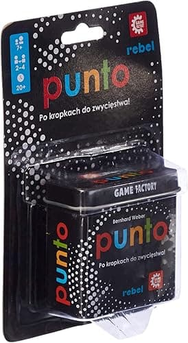 Rebel | Punto (edycja polska) | Gra karciana | Gra rodzinna | Wiek 7+ | 2-4 graczy | Czas rozgrywki 20 min.
