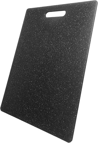 Newaner 36 x 27,5 cm deska do krojenia Ahmt o wyglądzie granitu, nie zawiera BPA, łatwa do czyszczenia i antybakteryjna, odporna na głębokie zarysowania, do warzyw, owoców, mięsa