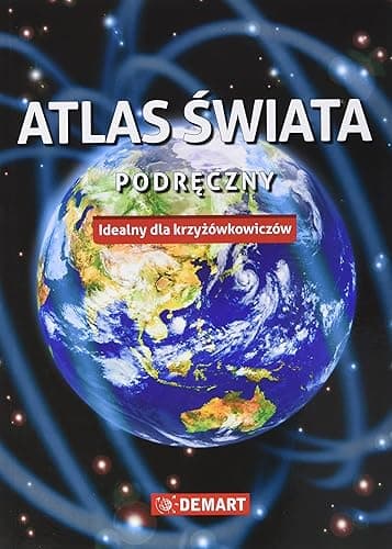 PODRĘCZNY ATLAS ŚWIATA. IDEALNY DLA KRZYŻÓWKOWI