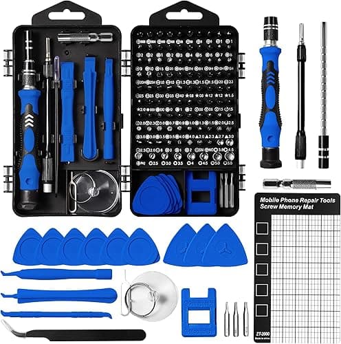 Precyzyjny zestaw narzędzi mechanicznych (niebieski)