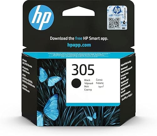 HP 305 3Ym61Ae Wkład do Drukarki Czarny do HP Deskjet 27Xx, 41Xx, HP Envy 60Xx, 64Xx, Standardowy 1 Sztuka