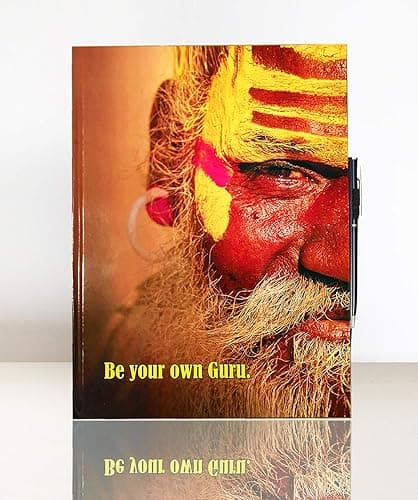 Książka motywacyjna | szkicownik A4 z zakładką | dziennik z długopisem