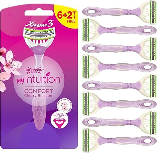 Wilkinson Sword myIntuition Comfort Xtreme 3 damskie 6 + 2 sztuki w opakowaniu