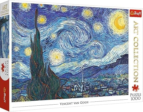 Trefl Gwiaździsta Noc Puzzle 1000 Elementów Art Collection o Wysokim Nasyceniu Kolorów dla Dorosłych i Dzieci od 12 lat