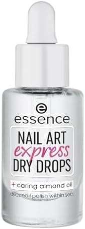 Essence Espress Dry Drops Lakier do Paznokci, Przezroczysty, 8 ml