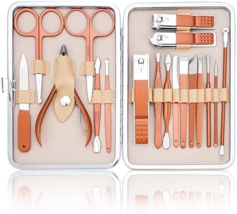 Zestaw do manicure - zestaw do paznokci dla mężczyzn - zestaw obcinaczy do paznokci ze stali nierdzewnej - profesjonalny zestaw do pedicure pielęgnacja stóp - akcesoria do pielęgnacji paznokci stóp i