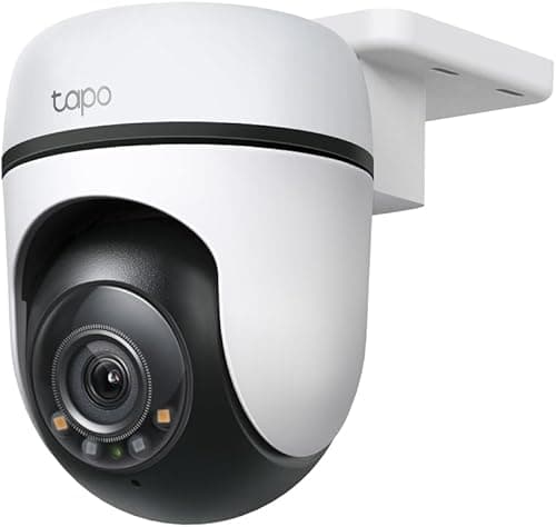 TP-Link Tapo C510W | Kamera zewnętrzna Wi-Fi z funkcją obracania | 2K QHD | Śledzenie ruchu | Pełnokolorowy tryb nocny | IP65 | Kompatybilna z Alexa i Google Home