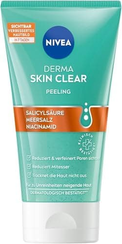 NIVEA Derma Skin Clear peeling przeciw zanieczyszczeniom, 150 ml, 150 ml