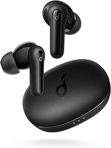 soundcore by Anker P2 Mini prawdziwie bezprzewodowe słuchawki douszne(odnowiona), przetworniki 10 mm, duże basy, niestandardowy korektor, Bluetooth 5.3, 32-godzinny czas odtwarzania, USB-C