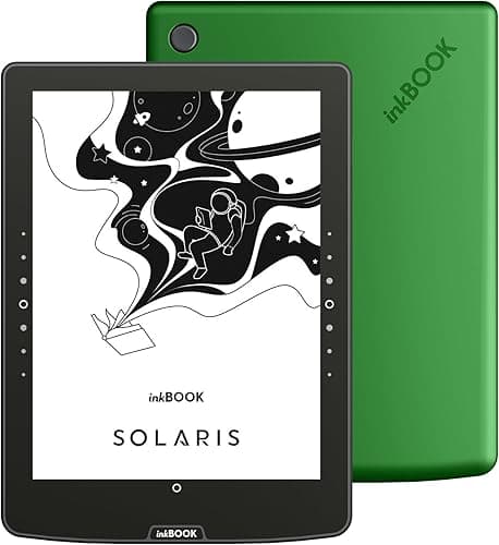 inkBOOK Solaris Green | 6” czytnik ebooków | podświetlany ekran | aplikacje Kindle, Legimi, Empik Go Wattpad | audiobooki i TTS | bez reklam | polskie menu |