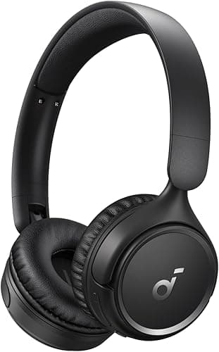 soundcore H30i(odnowiona) Bezprzewodowe słuchawki nauszne z możliwością złożenia z czystym basem, czas odtwarzania 70 h, Bluetooth 5.3, lekkie i wygodne, łączność z aplikacją, połączenie wielopunktowe
