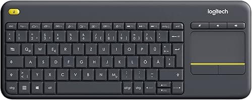 Logitech K400 Plus Wireless Touch TV Klawiatura - DEU QWERTZ