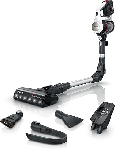 Bosch Electroménager Unlimited 7 Odkurzacz Pionowy Bezprzewodowy, Czarny/Biały, 711 W 18 V