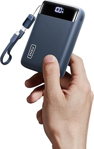 INIU Power Bank, ultramały 20000mAh 22,5 W PD3.0 QC4.0 Zewnętrzna bateria do szybkiego ładowania, wejście USB C i wyjście bateria przenośna, Powerbank kompatybilny z iPhone 17 16 15 14 Pro MAX Plus