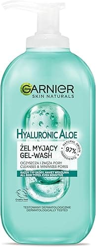 Garnier Skin Naturals Hyaluronic Aloe Żel oczyszczający, każdy typ skóry, nawet wrażliwa, 200 ml