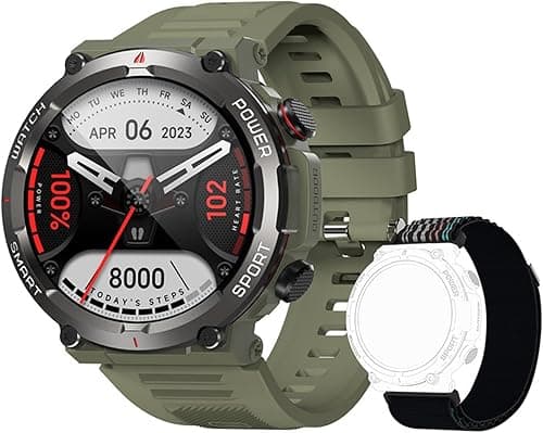 Blackview Zegarek fitness 1,39 cala dla mężczyzn i kobiet z nasyceniem krwi i monitorowaniem snu, 100 trybów sportowych, wodoszczelność IP68 (dostępny dla systemów iOS i Android).