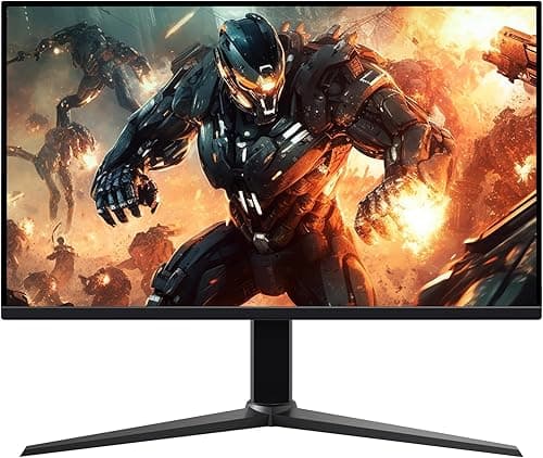 Amazon Basics Monitor do Gier, 27 Cali (68,6 cm), FHD 1080p, 165 Hz, Zgodny z VESA, Synchronizacja Adaptacyjna, Czas Reakcji 1 ms, Czarny