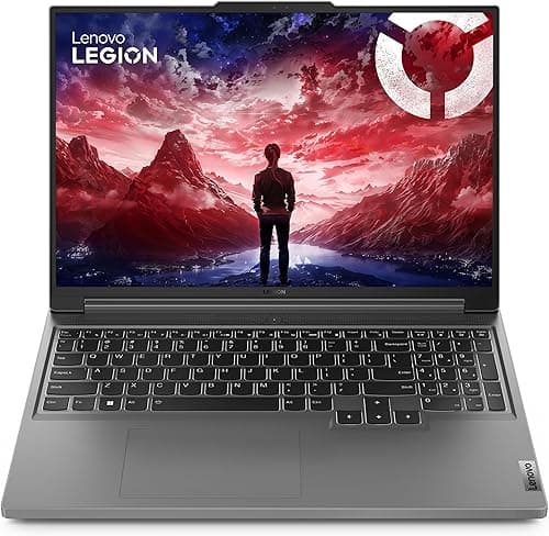 Lenovo Legion Slim 5 16ARP9-16-calowy laptop do gier WQXGA 165Hz (AMD Ryzen 7 7435HS, 16 GB RAM, SSD 512GB, NVIDIA RTX 4060 8GB, Windows 11 Home) AZERTY podświetlana klawiatura - szara