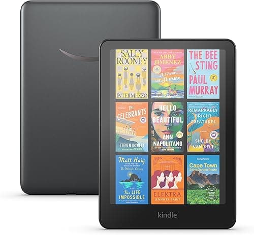 Amazon Kindle Colorsoft Signature Edition (najnowsza generacja) – z kolorowym wyświetlaczem, automatycznie regulowanym przednim oświetleniem, ładowaniem bezprzewodowym – 32 GB