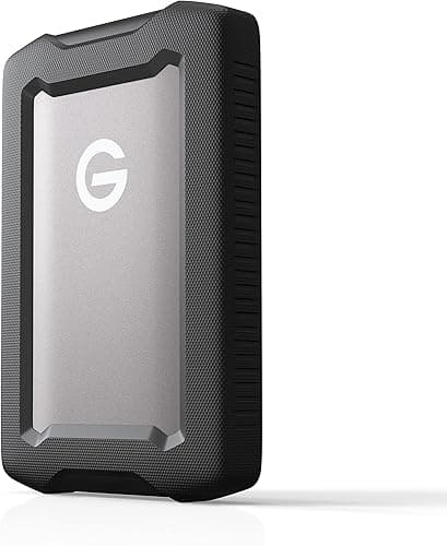 G-DRIVE ArmorATD 2TB, wzmocniony przenośny zewnętrzny dysk twardy, HDD do 130 MB/s, USB-C (5Gbps), USB 3.2 Gen 1, Thunderbolt 3